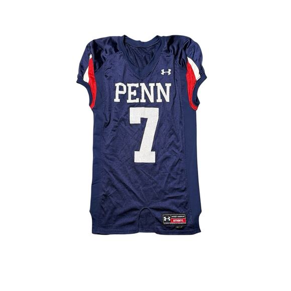 University of Pennsylvania Football Jersey, # 1, M, Vintage 2009 (UA) UPenn - Picture 3 of 16